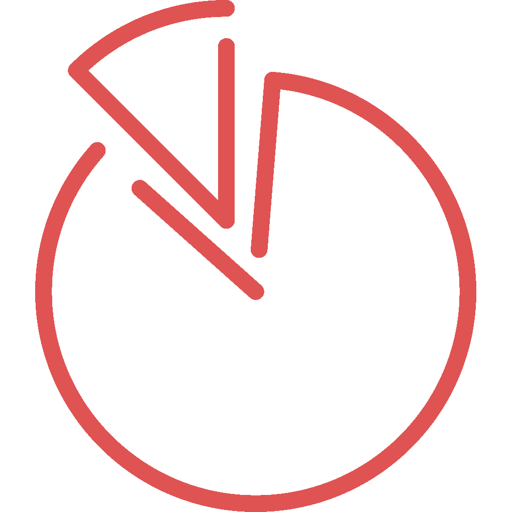 2 pieces of pie small and large