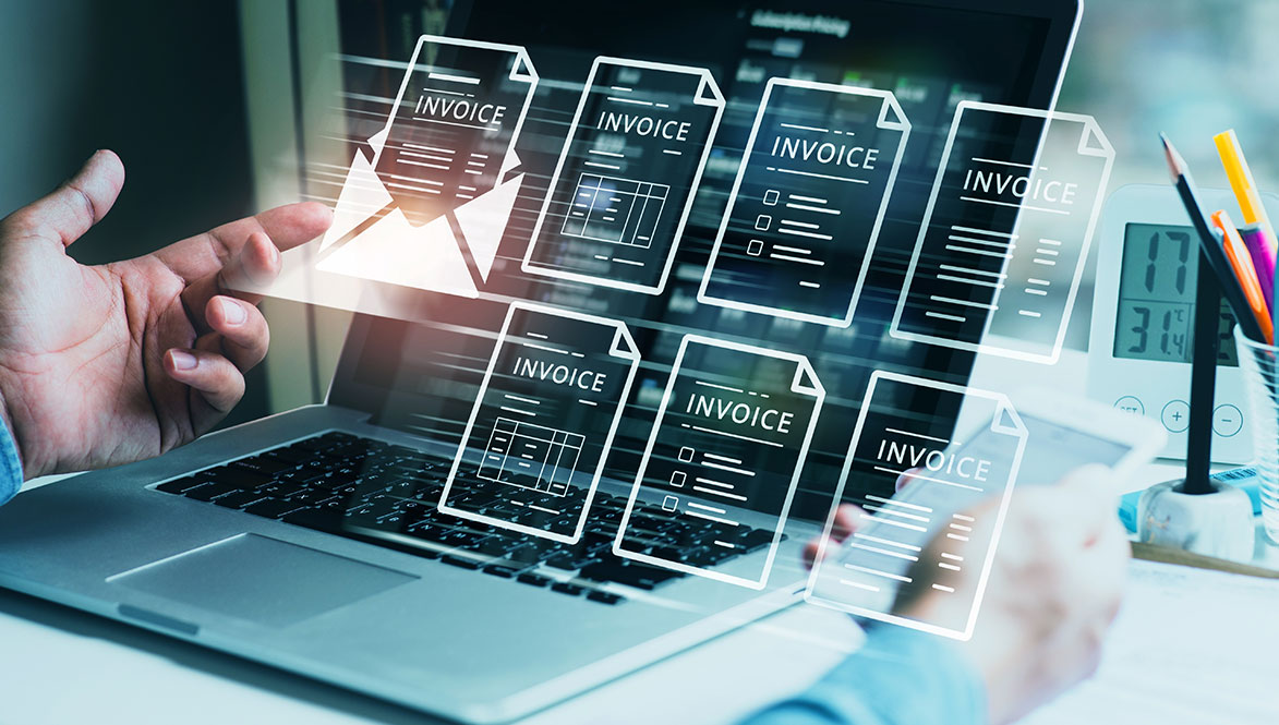 Third Party Administrator - picture of invoices