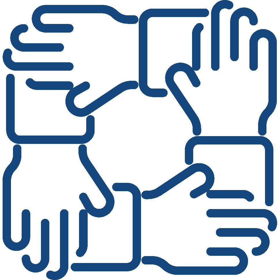 hands holding together