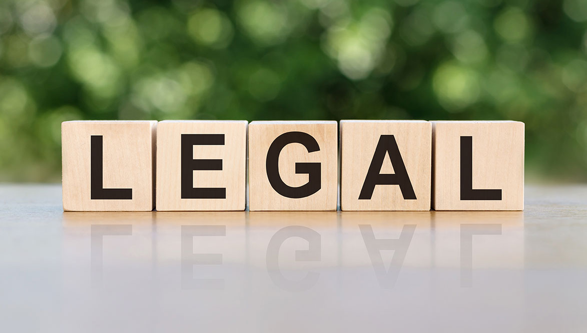 blocks with word legal