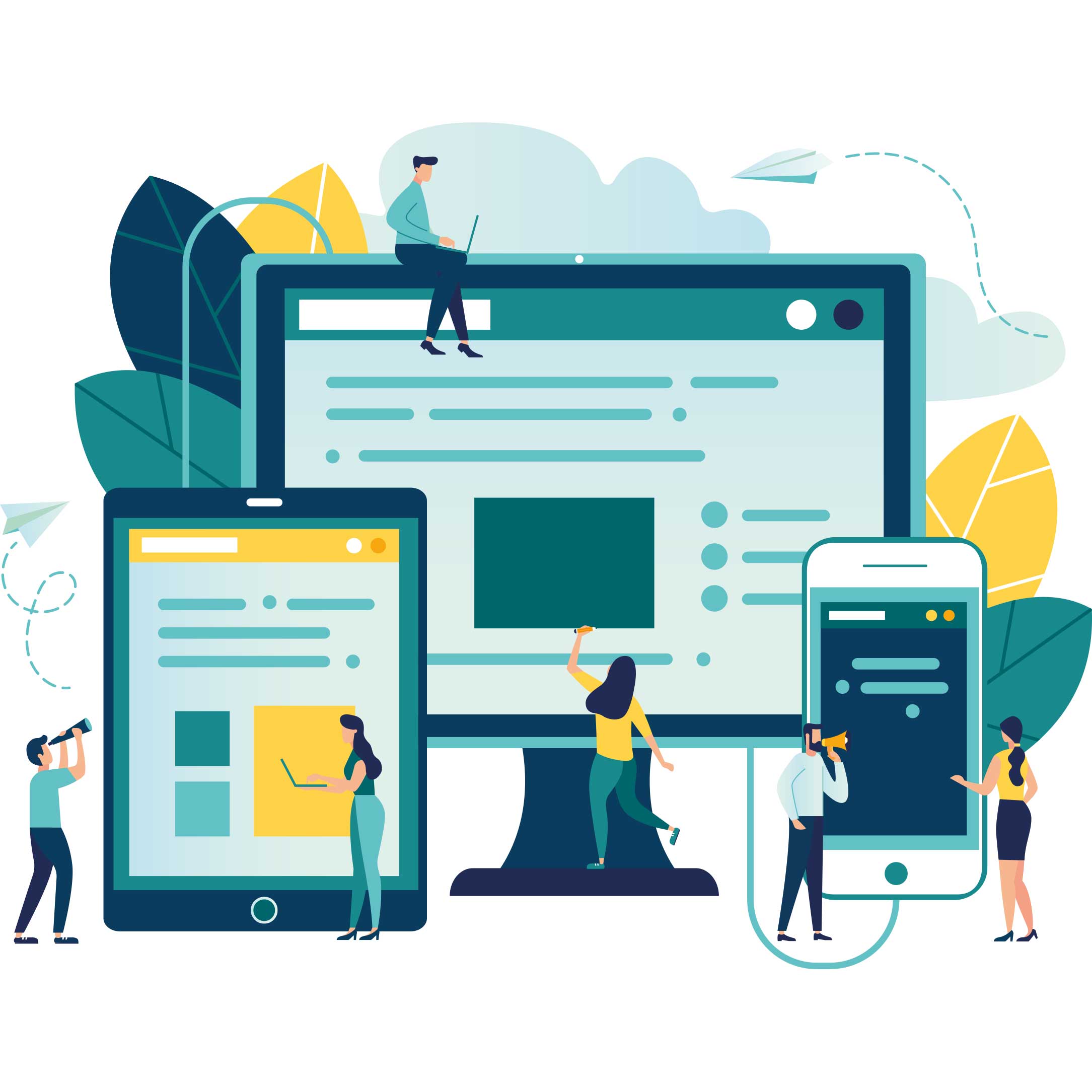 online forms illustration