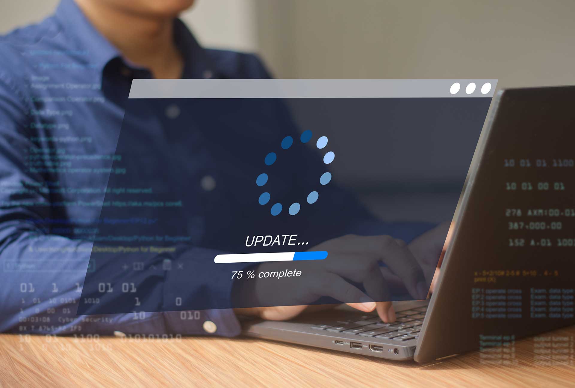 hand pointing to checkmark and word check